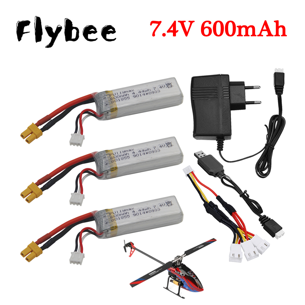7.4V 600mAh Lipo Battery +7.4V - đánh giá và giá Drone Battery Charger