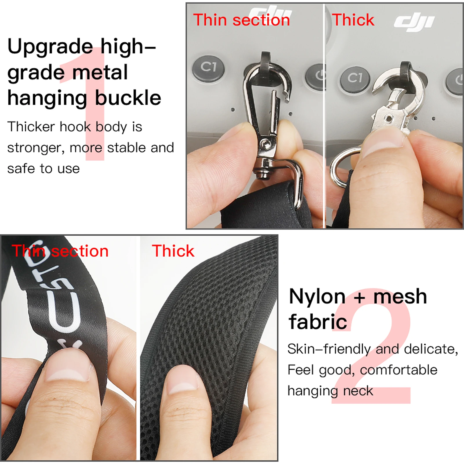 For DJI Avata Drone Lanyard Ne - đánh giá và giá Drone Neck Strap