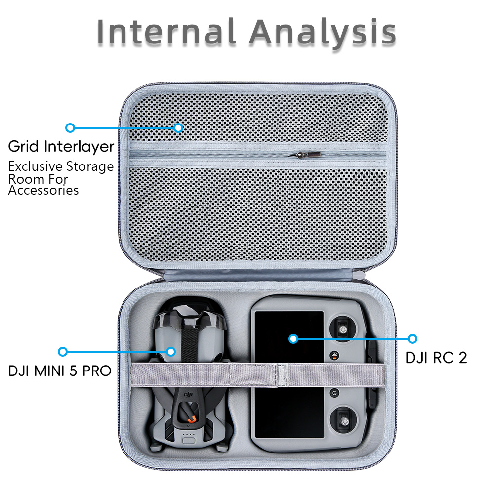 Storage Carry Case for DJI Min - đánh giá và giá Drone Joystick Cover