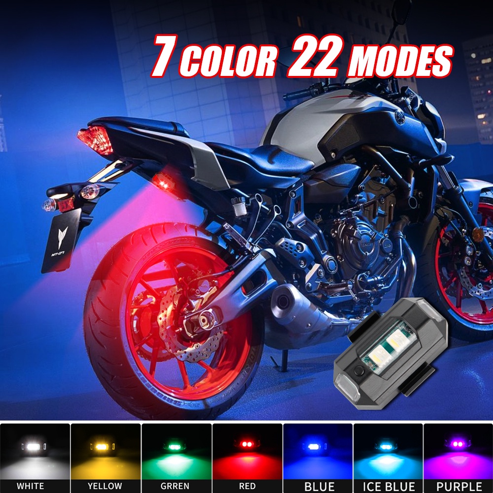 1PC 7 Color Mini USB Charging  - đánh giá và giá Drone Beacon Light