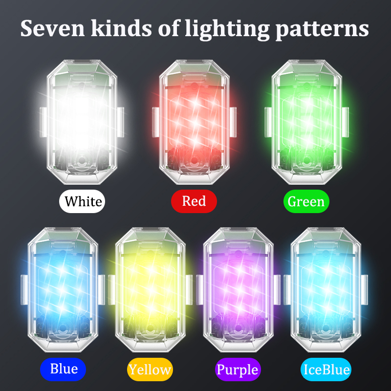 1/2/4pcs Wireless LED Drone St - đánh giá và giá Drone Beacon Light